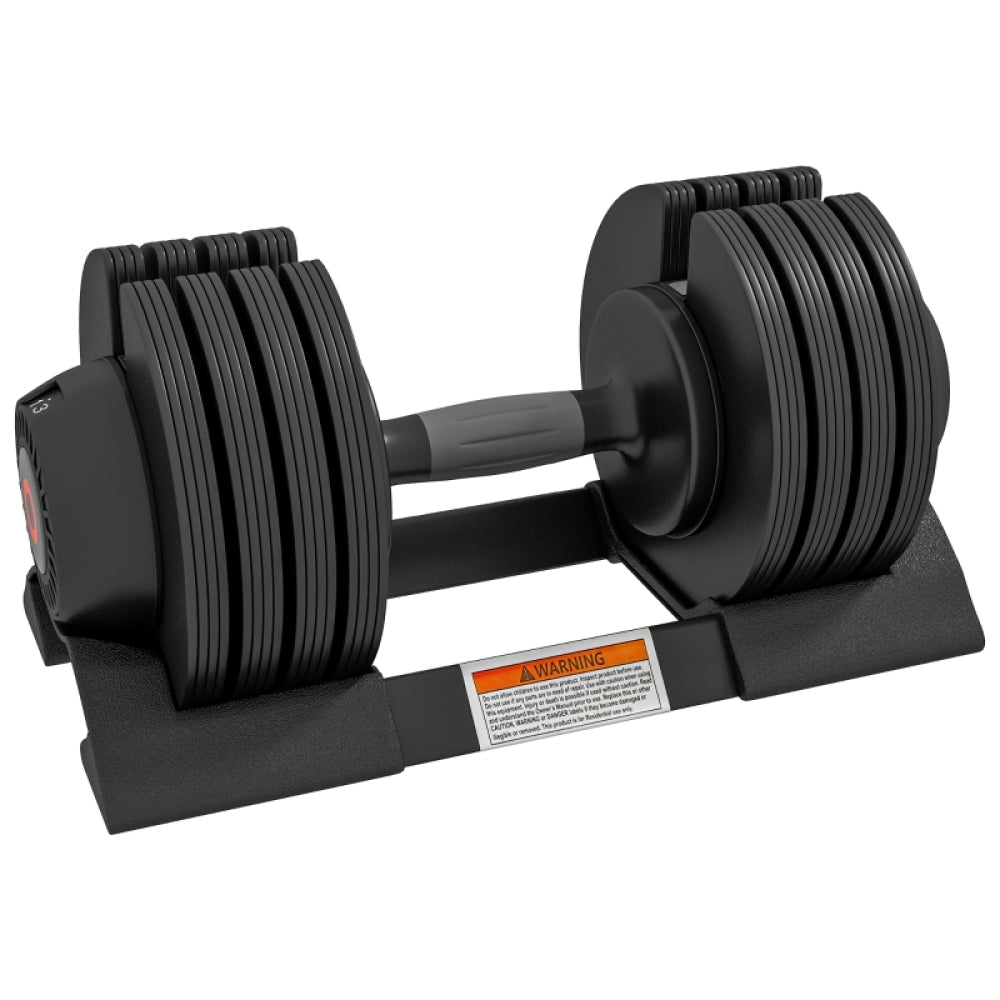 1 x Verstellbare Kurzhantel 24kg: 4-in-1 System Hantel (Einzeln)