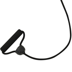 Detailansicht: Griff des schwarzen Widerstandsbandes