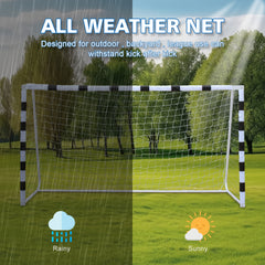 Detailansicht des "All Weather Net", das sowohl bei Regen als auch bei Sonnenschein genutzt werden kann.