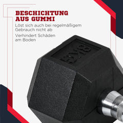 Gummibeschichtung: Robuster Gummimantel schützt Boden vor Kratzern