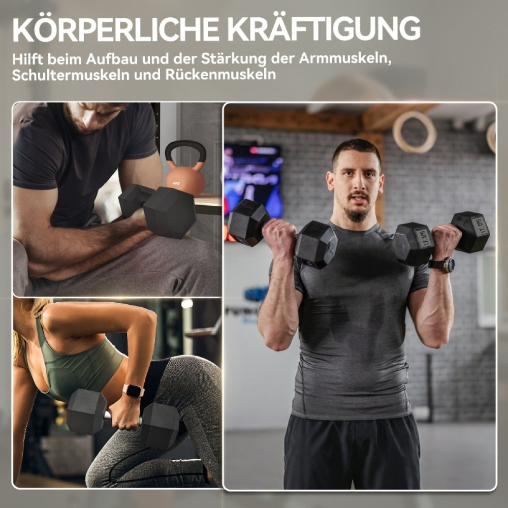 Körperliche Kräftigung: Effektives Ganzkörpertraining mit Kurzhanteln