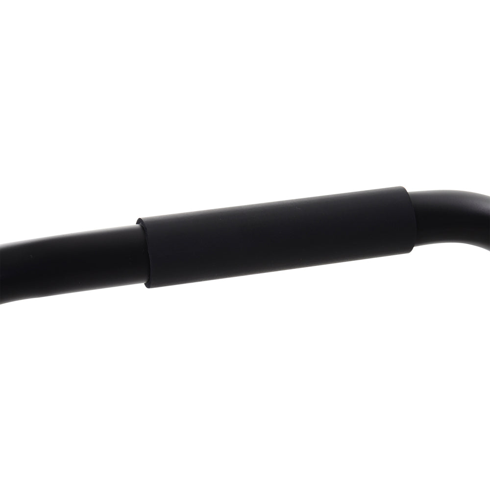 Nahaufnahme der Polsterung am oberen Holm für bequemen und sicheren Halt.