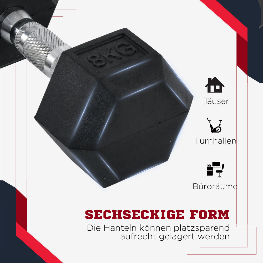 Sechseckige Form: Hexagon-Design verhindert Wegrollen und ermöglicht Lagerung