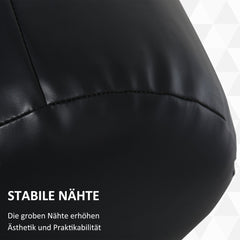 Stabile Verarbeitung: Detailansicht der verstärkten Nähte und des robusten PVC-Materials.
