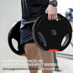 Tri-Grip Design: Drei Eingriffe für Übungen ohne Hantelstange