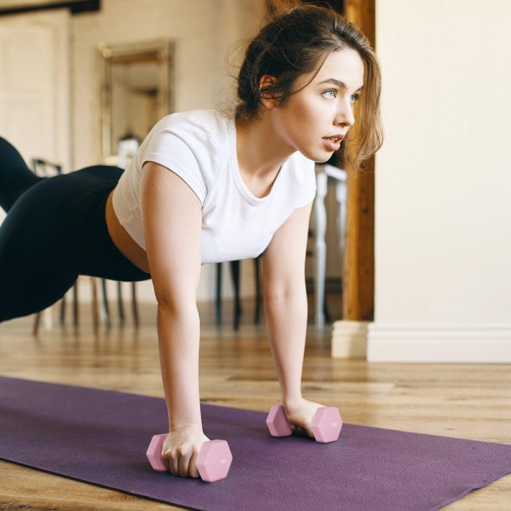 Vielseitig einsetzbar: Hanteln für Aerobic, Pilates und Kraftausdauer