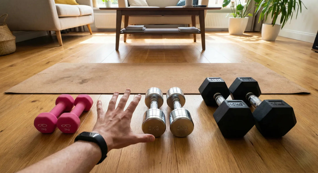 Auswahl der richtigen Hanteln für das Home-Workout