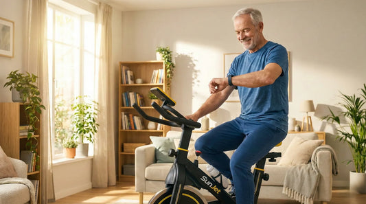 Blutdruck natürlich senken Sicherer Sport für Senioren mit dem Heimtrainer