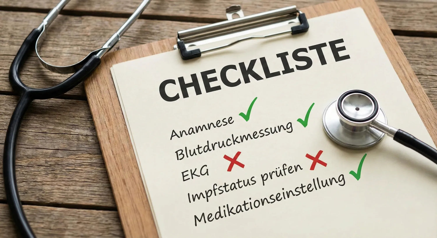 Checkliste für Kontraindikationen beim Vibrationstraining