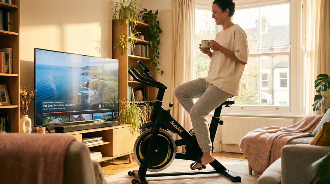 Entspanntes Training zu Hause Volle Freiheit und Komfort mit dem SunJet Heimtrainer