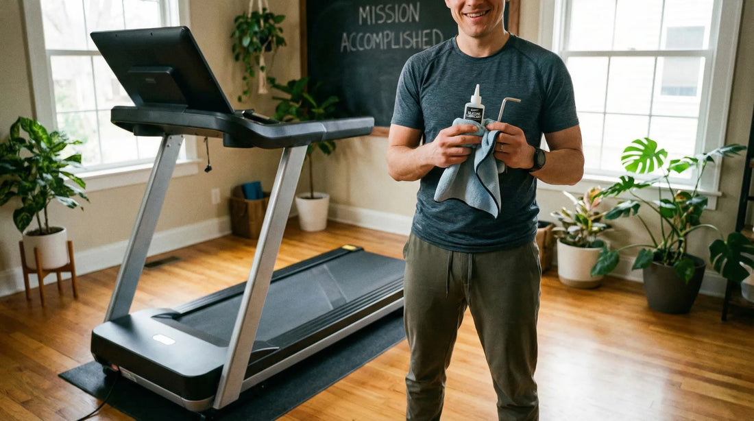 Erfolgreiche Laufband Wartung zu Hause