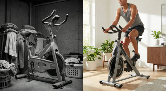 Heimtrainer sinnvoll nutzen Kein Kleiderständer, sondern Fitnessgerät