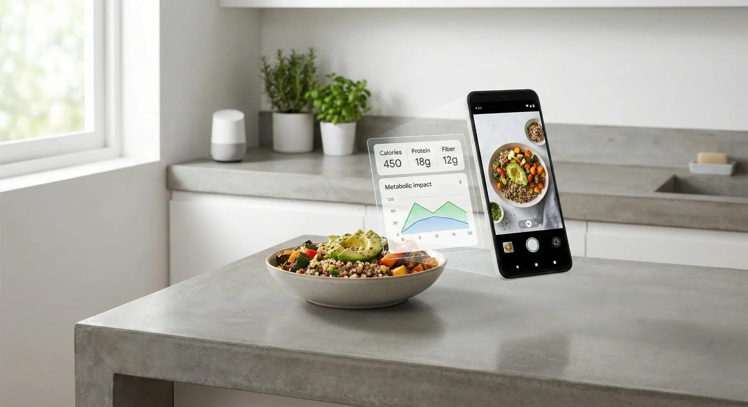 KI-gestütztes Nutrition-Tracking mit automatischer Speisenerkennung am Smartphone