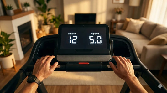 Laufband Display Einstellung 12-3-30 Methode