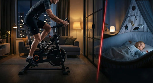 Leiser Heimtrainer in der Mietwohnung Keine Störung der Nachbarn