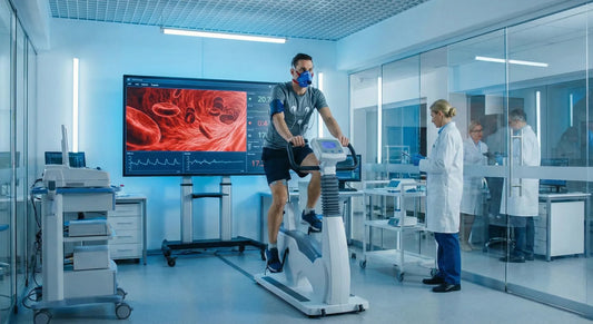 Medizinisches Ergometertraining im Rahmen der TRIBAL-Studie zu Long-COVID an der DSHS Köln