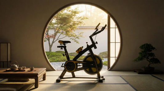 Premium SunJet Heimtrainer im modernen Design-Wohnzimmer