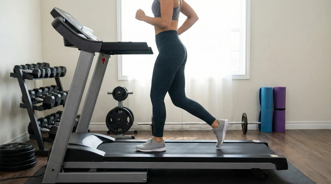 Richtige Laufposition auf dem Laufband für beste Dämpfung