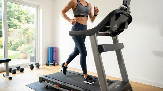 Richtiges Laufband-Training Freihändig laufen mit Brustgurt