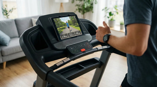 Smarte Laufband-Nutzung mit eigenem Tablet und Zwift App