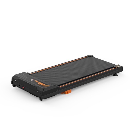 Sunjetfit W450 Walking Pad schwarz-orange – ultraflaches 4-in-1 Laufband für Zuhause