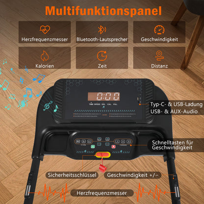 X200 Multifunktionspanel – Bluetooth, Geschwindigkeit und Trainingsmodi