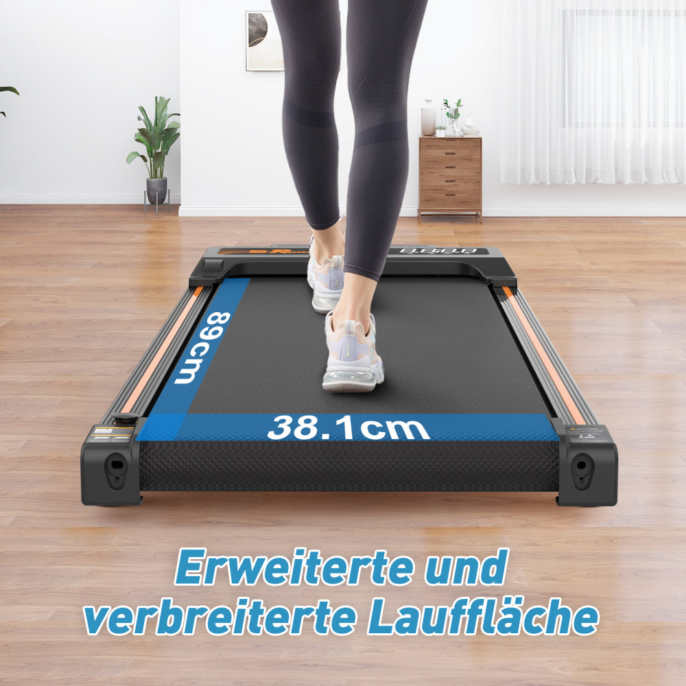 W450 erweiterte Lauffläche 38,1 cm – mehr Platz für sicheres und natürliches Gehen