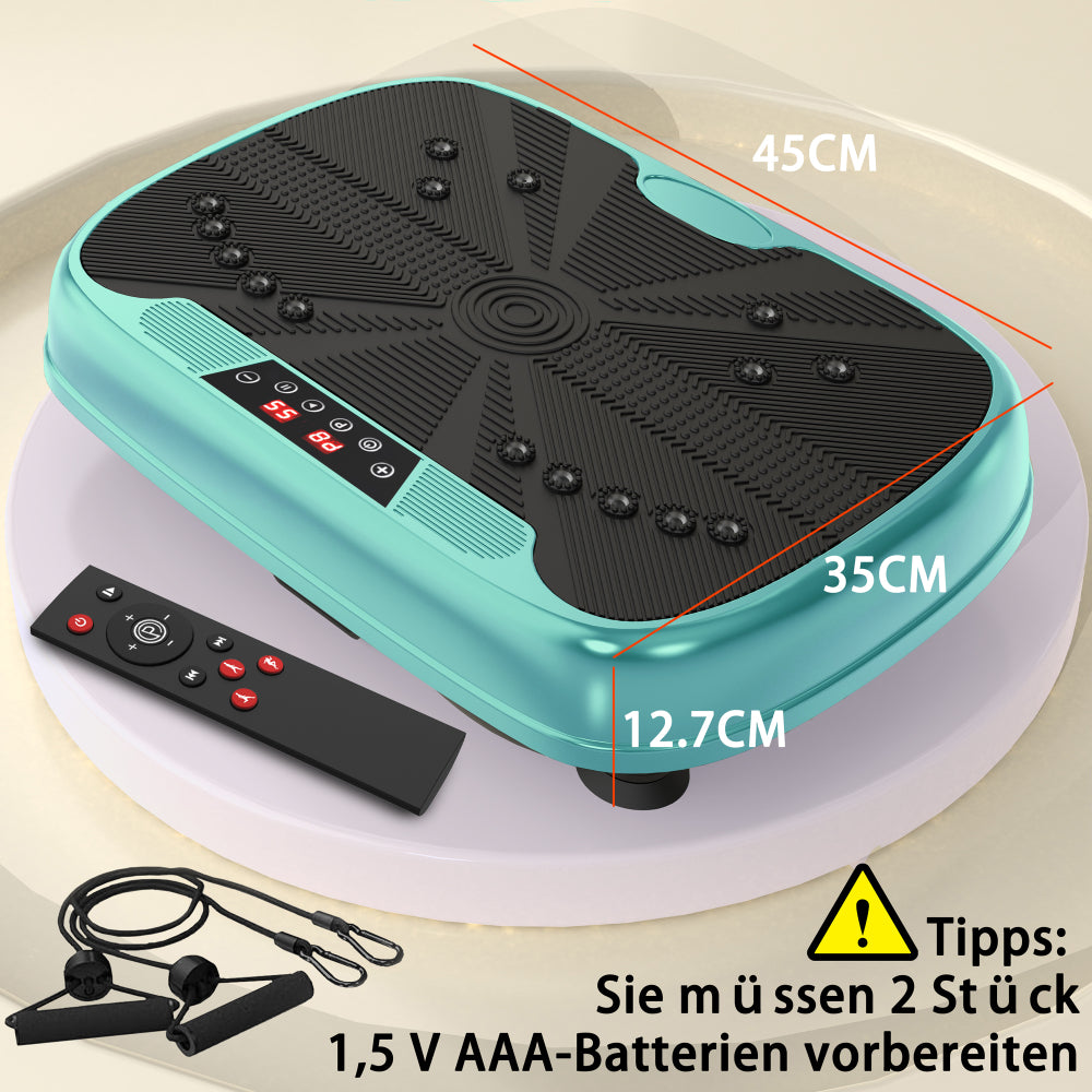 Abmessungen der mintgrünen Platte: 53 cm Breite x 12,7 cm Höhe