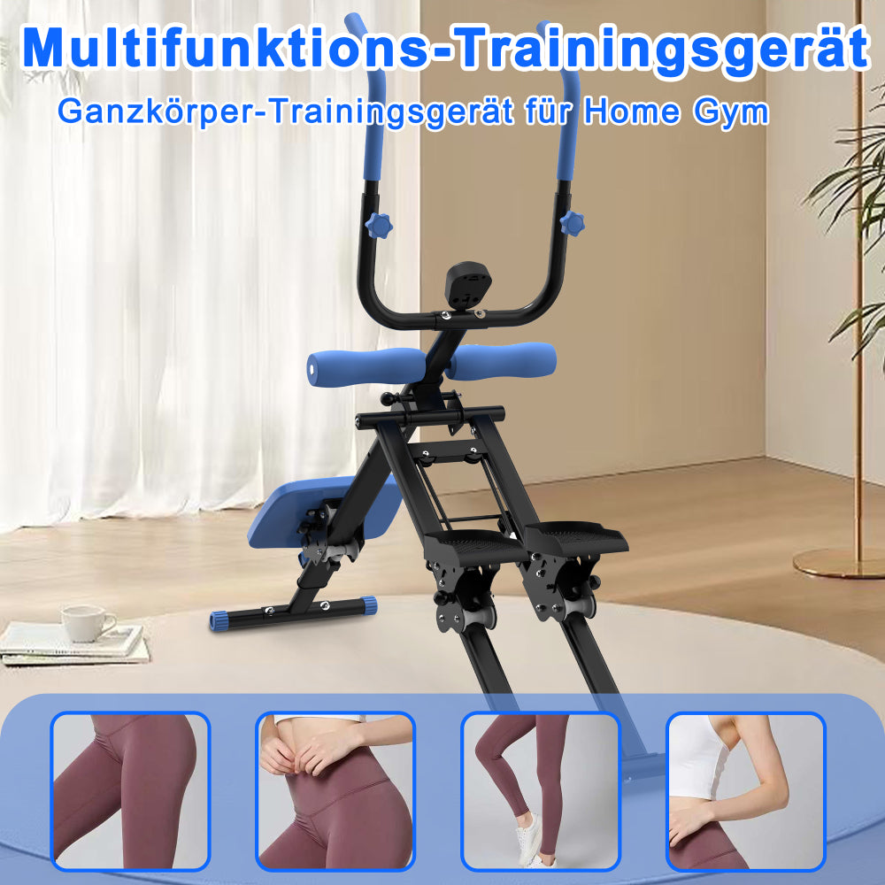 Bauchtrainer-Modus für definiertes Sixpack und Rumpfstabilität