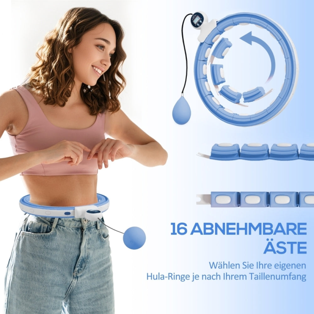 Detailansicht der Massage-Noppen auf der Innenseite der Segmente für eine Muskelstimulation.