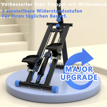 Detailansicht des verbesserten Widerstandssystems mit 3 einstellbaren Stufen.