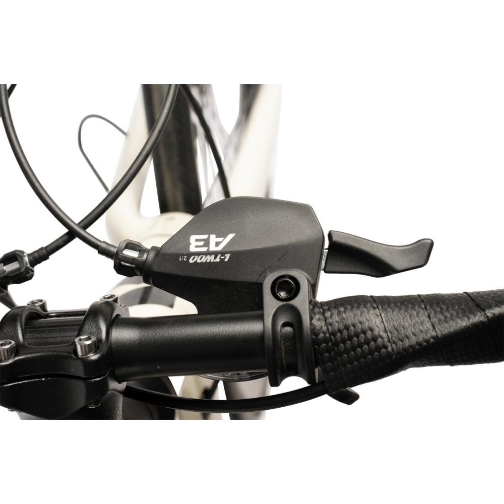 Detailaufnahme des rechten Triggerschalters für das 8-fach Schaltwerk.