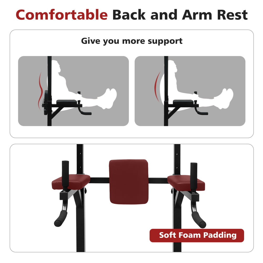 Ergonomische Polsterung: Rückenlehne und Armstützen aus weichem Schaumstoff.