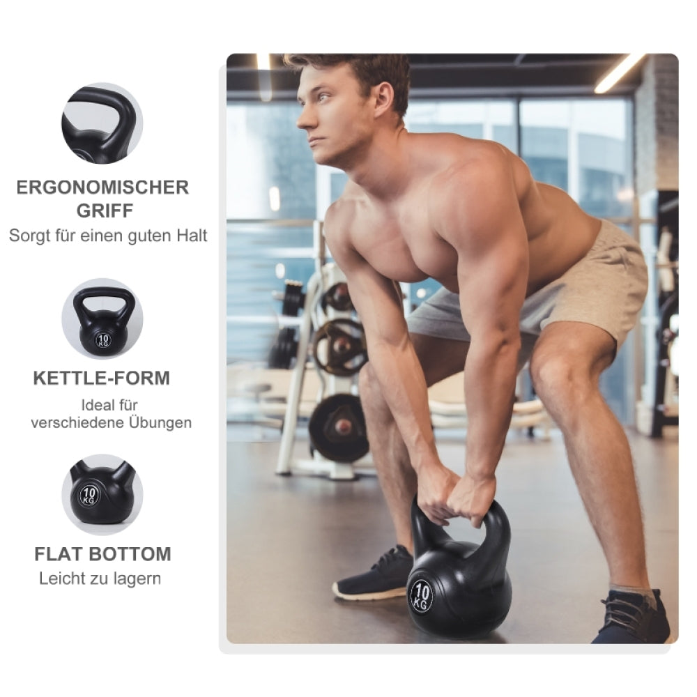 Ergonomischer Griff: Breiter Haltegriff für sicheres zweihändiges Training