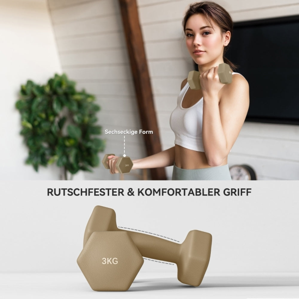 Ergonomischer Griff: Rutschfeste Oberfläche für sicheren Halt beim Training
