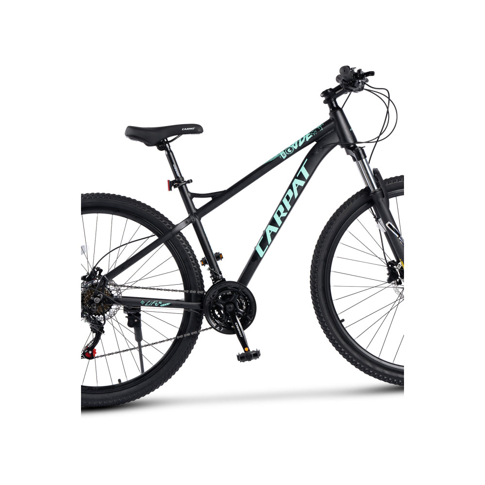 Ergonomischer, höhenverstellbarer Mountainbike-Sattel für Fahrer von 175-190 cm.