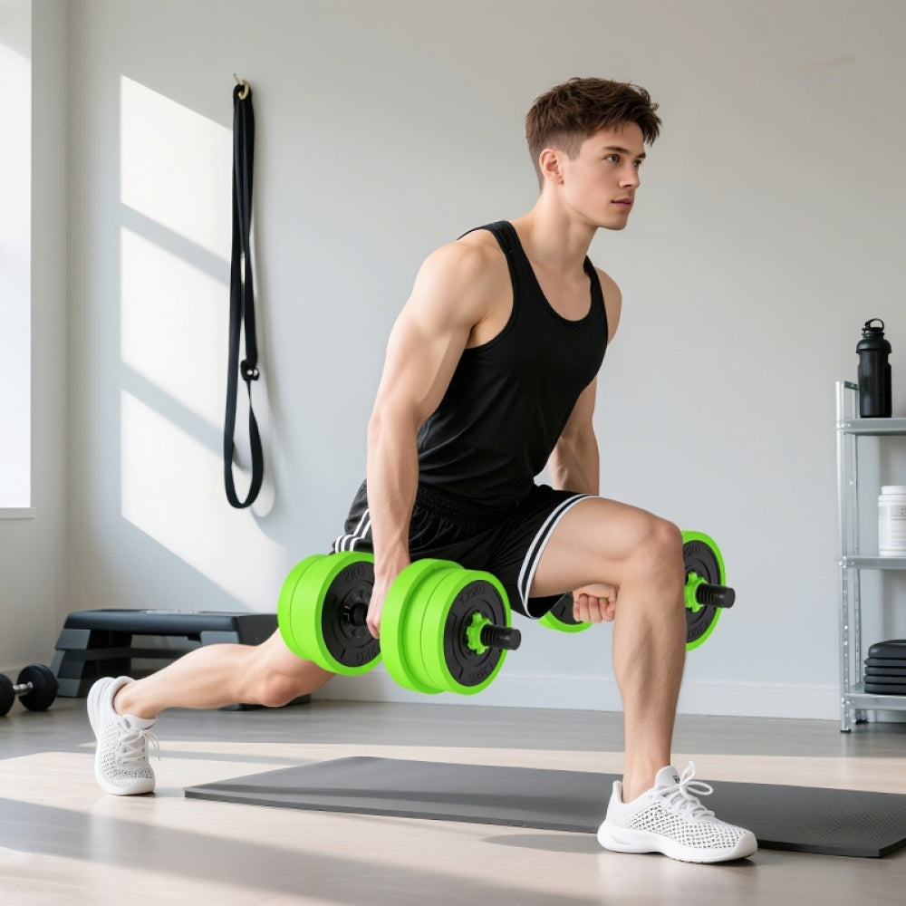 Ganzkörpertraining Zuhause: Effektive Übungen mit Kurzhanteln