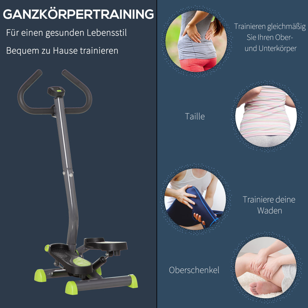 Grafik zum Ganzkörpertraining: Zielzonen für Taille, Beine und Gesäß.