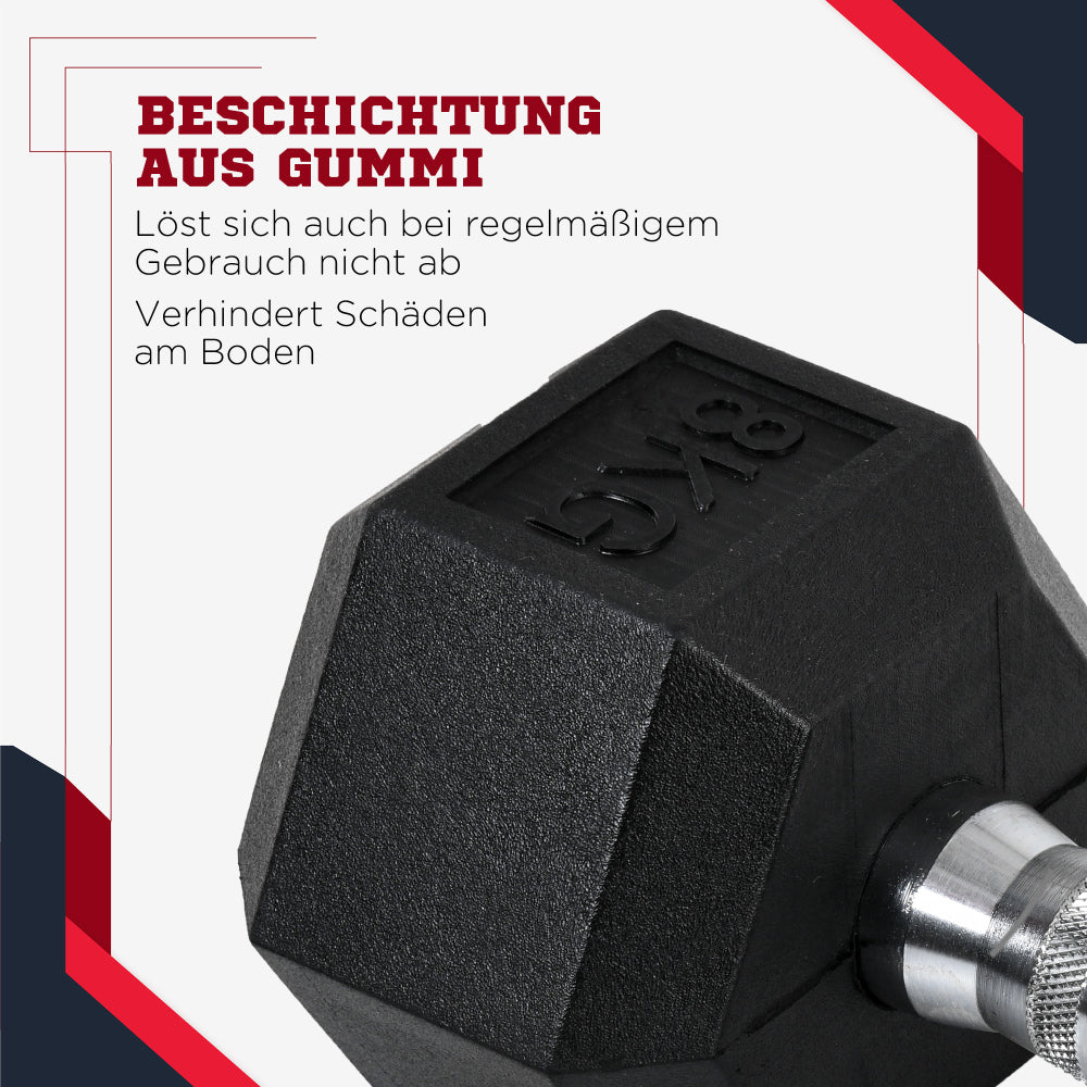 Gummibeschichtung: Robuster Gummimantel schützt Boden vor Kratzern