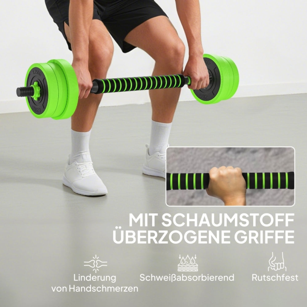 Komfortabler Griff: Schaumstoffbeschichtung ist rutschfest und schweißabsorbierend
