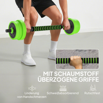 Komfortabler Griff: Schaumstoffbeschichtung ist rutschfest und schweißabsorbierend