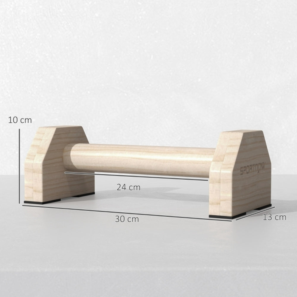 Kompakte Maße: Trainingsgriffe 30 cm lang, Griffhöhe 10 cm