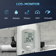 LCD-Monitor Anzeige: Tracking von Zeit, Kalorien, Distanz und U/min