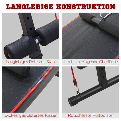 Langlebige Konstruktion: Detailansicht des robusten Stahlrahmens und der dicken Polsterung.