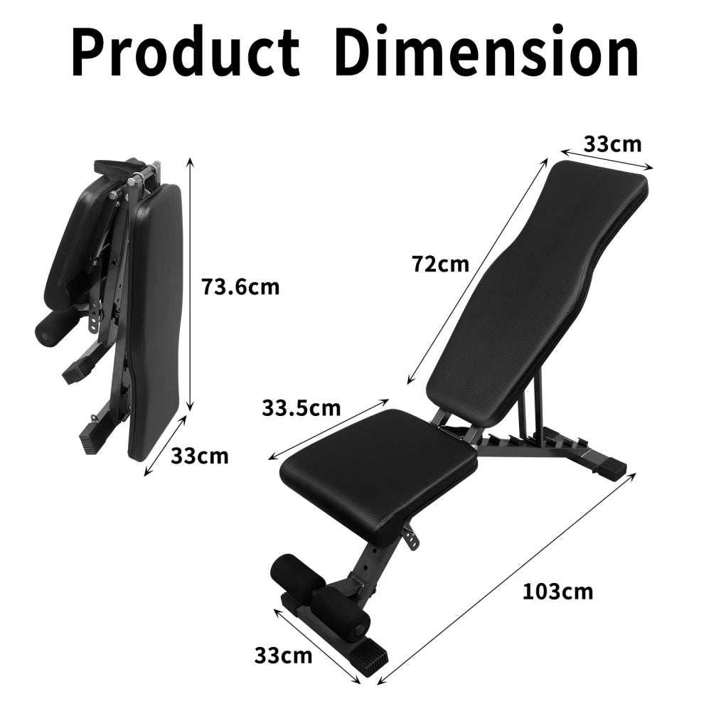 Maße: Aufgebaut 133cm lang, zusammengeklappt nur 33cm hoch für einfache Lagerung.