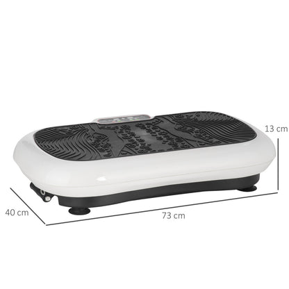 Maße der Vibrationsplatte: 73cm Länge, 40cm Breite, 13cm Höhe