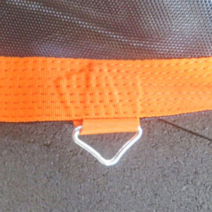 Trampolin Sprungtuch vernähter Rand mit stabilem V-Ring aus Stahl