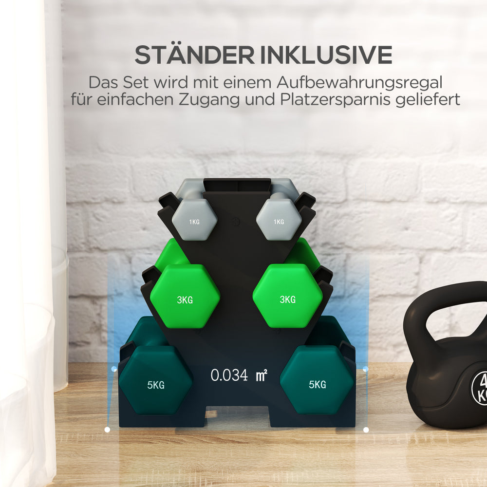 Platzsparende Aufbewahrung: Kompakter Hantelbaum für Ordnung im Home Gym