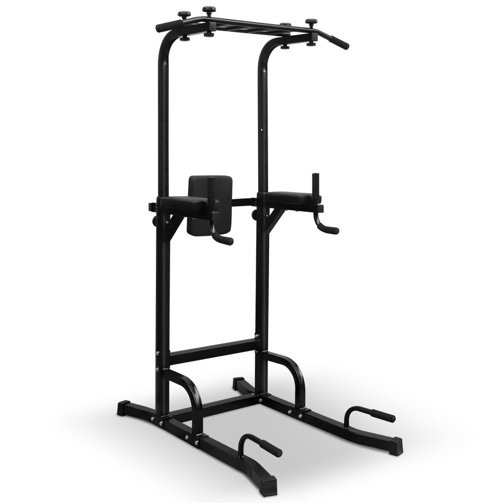 Profi Power Tower mit 200kg Belastbarkeit und extra breiter Basis.