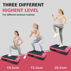 Robustes ABS-Material des Stepbretts, belastbar bis 250 kg.